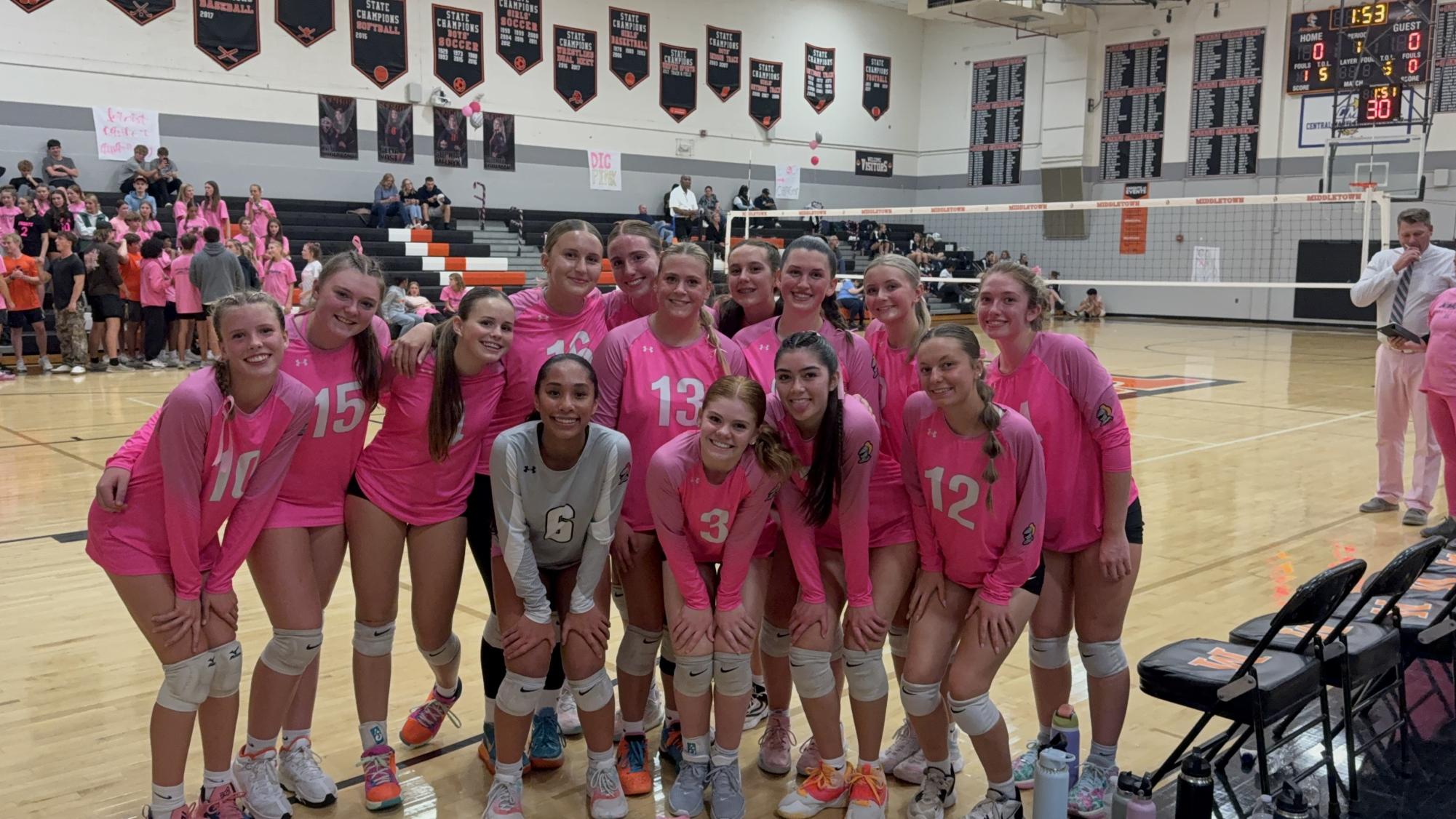 RT+: Volleyball Dig Pink